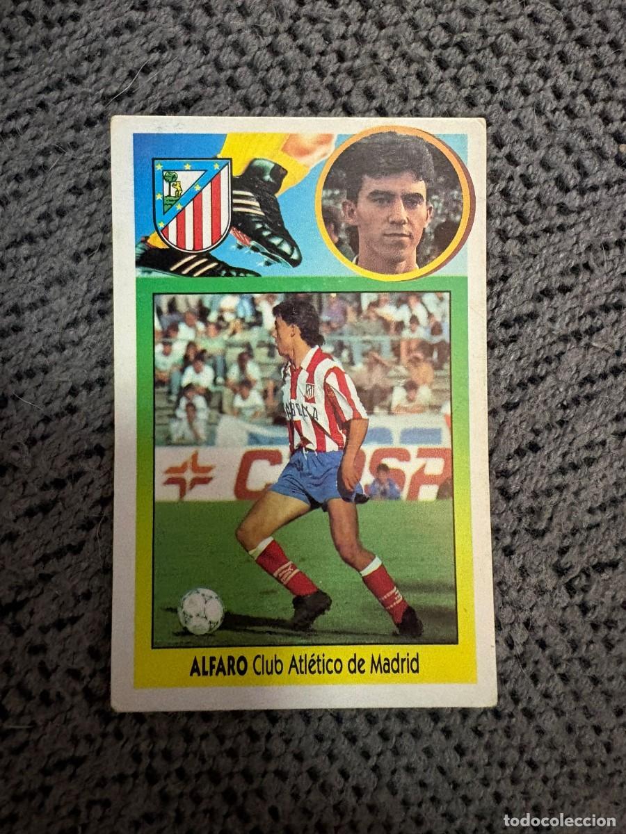Figurine di Calcio: CROMO ALFARO 93-94 1993 1994 CARTON NUNCA PEGADO BUEN ESTADO