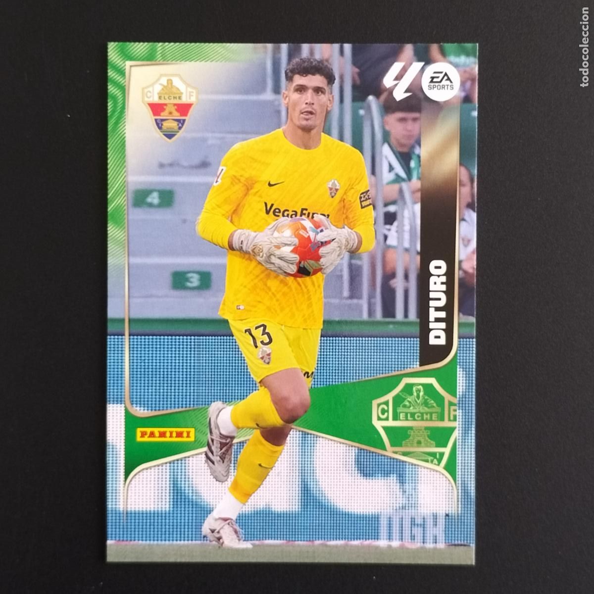 Cromos de F&uacute;tbol: MGK 128 DITURO ELCHE CROMOS ALBUM MEGACRACKS LIGA FUTBOL 2025 2026 25 26