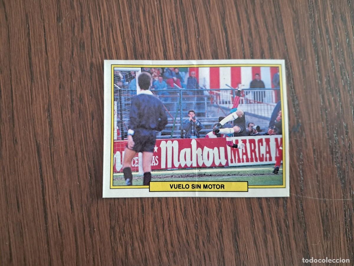 Cromos de F&uacute;tbol: CROMO ADHESIVO LO MAS DIVERTIDO DEL FUTBOL N&ordm; 28 VUELO SIN MOTOR - PASTELITOS, BONY TIGRETON