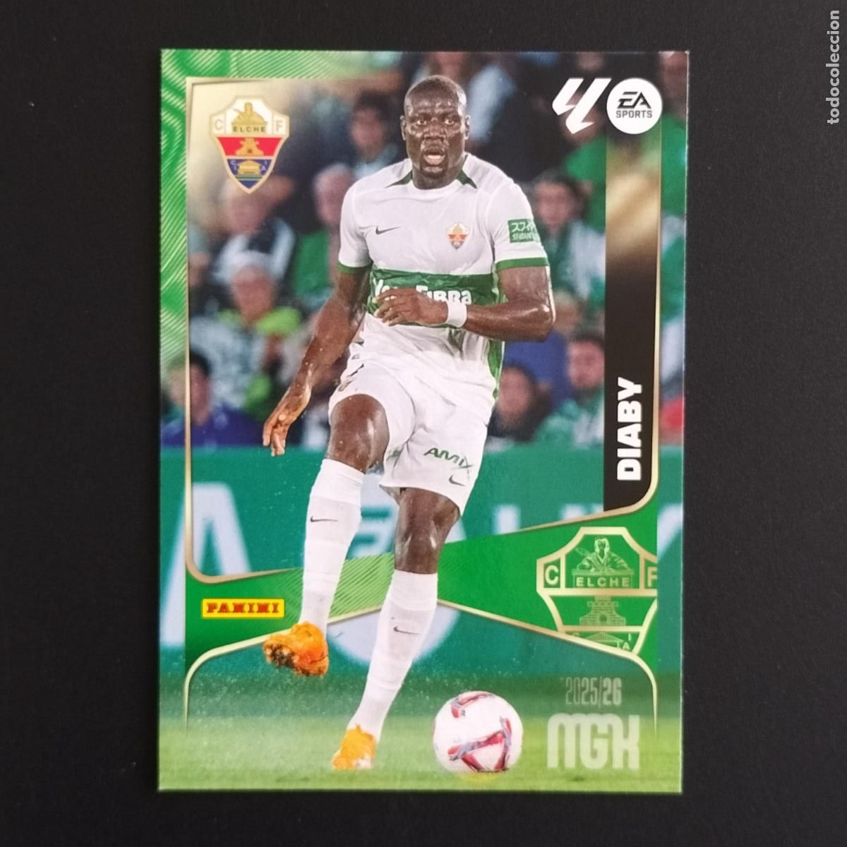 Cromos de F&uacute;tbol: MGK 132 DIABY ELCHE CROMOS ALBUM MEGACRACKS LIGA FUTBOL 2025 2026 25 26