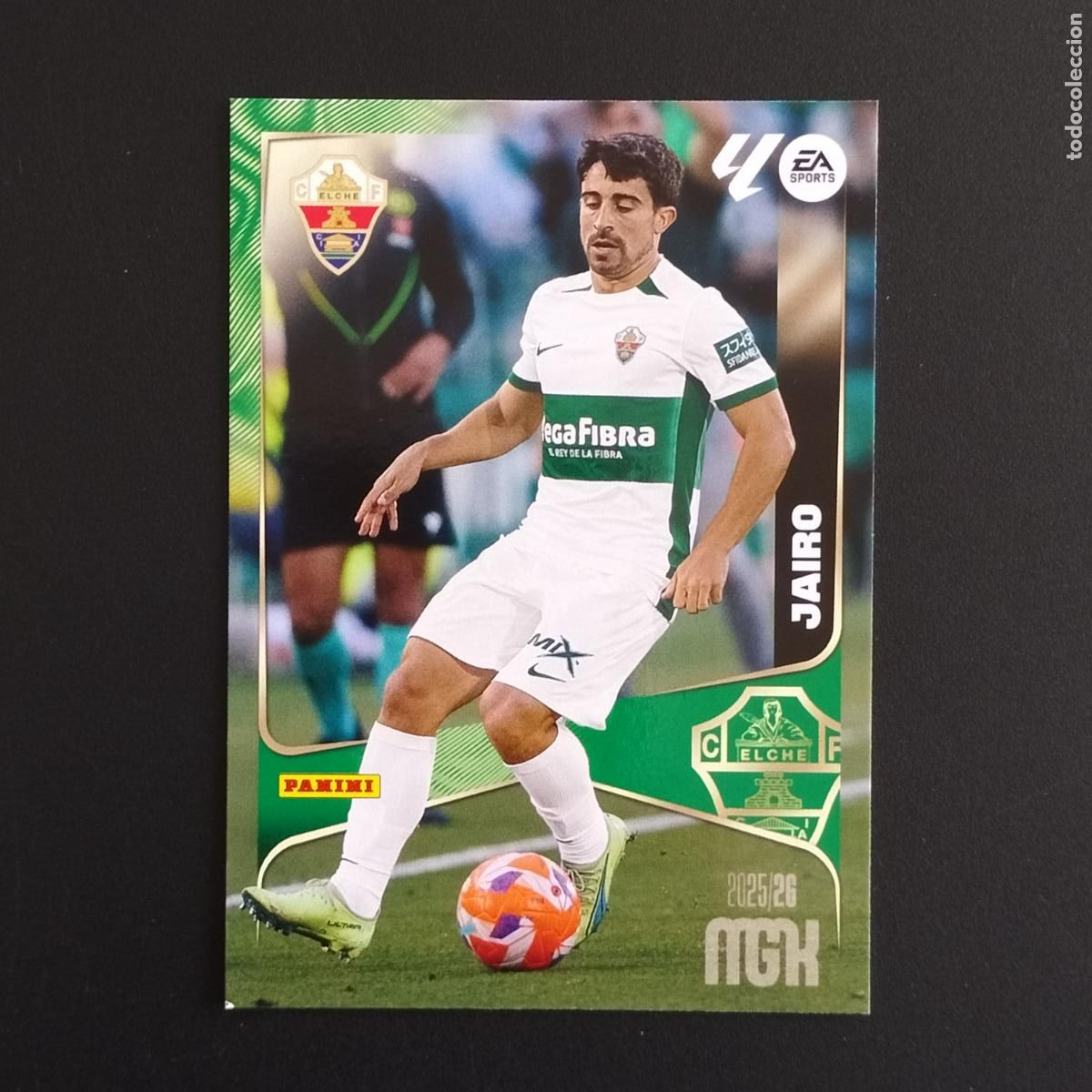 Cromos de F&uacute;tbol: MGK 135 JAIRO ELCHE CROMOS ALBUM MEGACRACKS LIGA FUTBOL 2025 2026 25 26