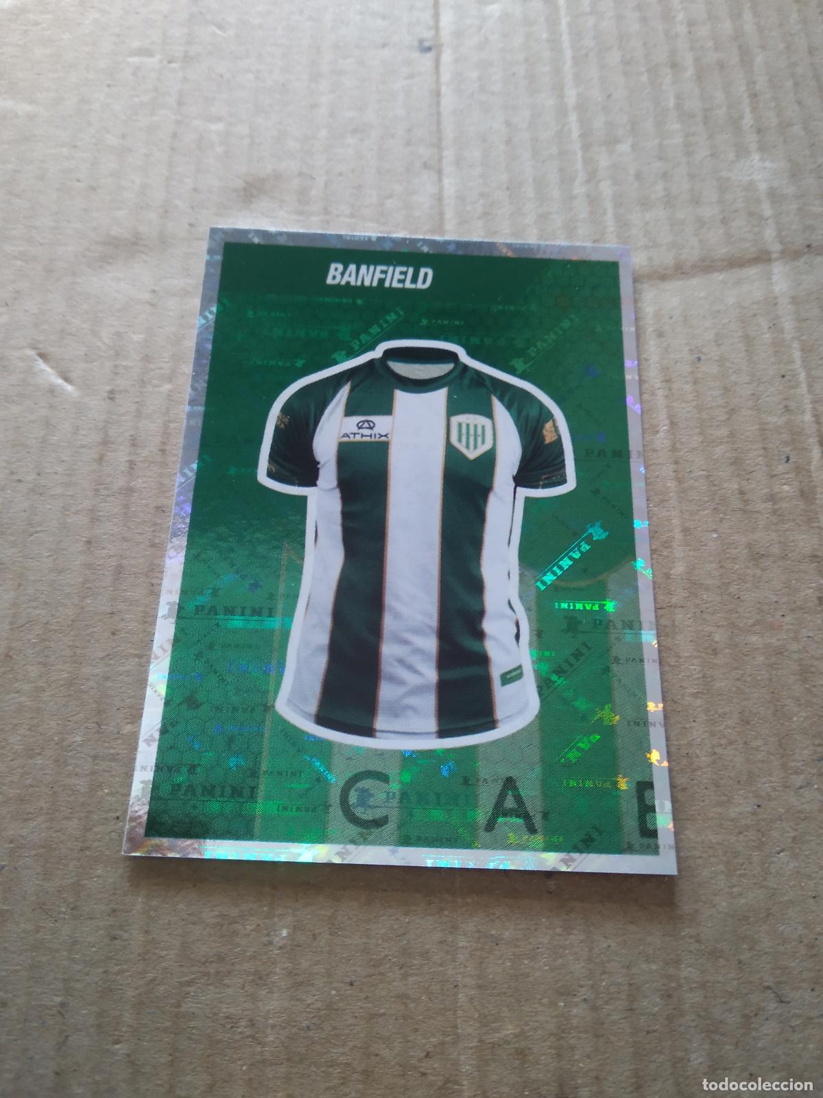Fu&szlig;ball-Sticker: 73 CAMISETA BANFIELD CROMO FUTBOL ARGENTINO PANINI LIGA ARGENTINA 2022