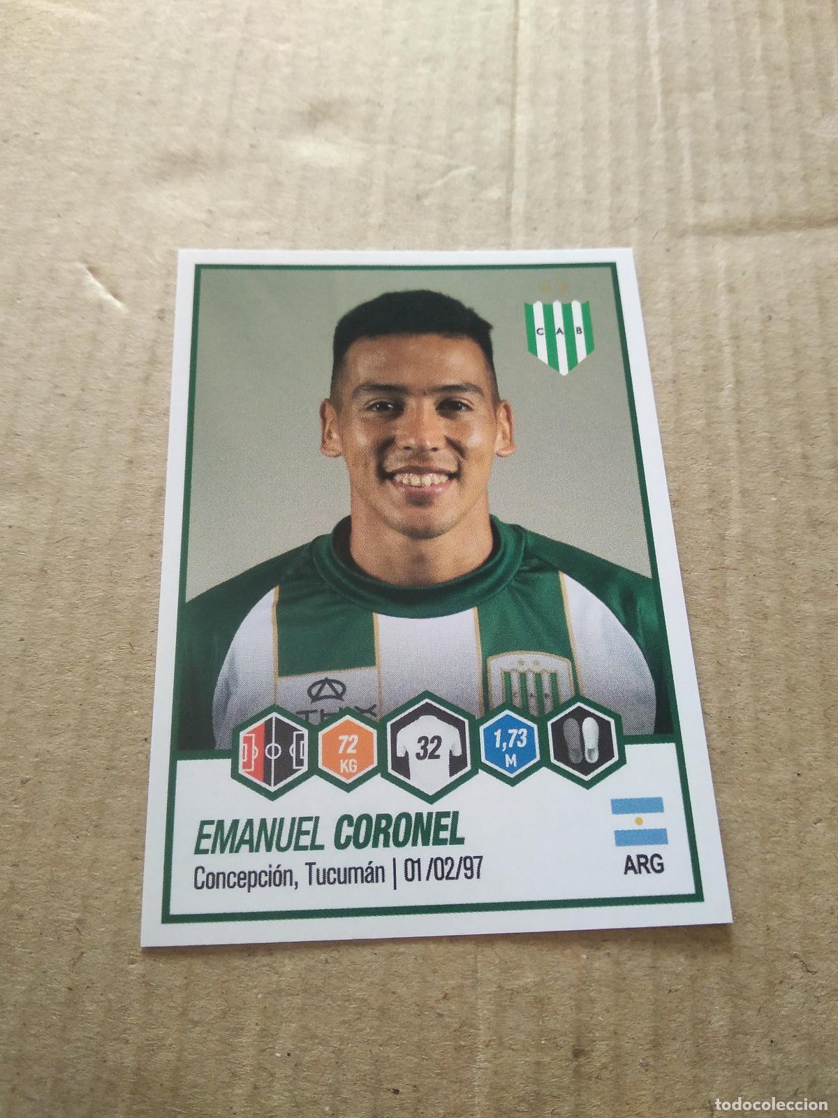 Cromos de F&uacute;tbol: 78 EMANUEL CORONEL BANFIELD CROMO FUTBOL ARGENTINO PANINI LIGA ARGENTINA 2022
