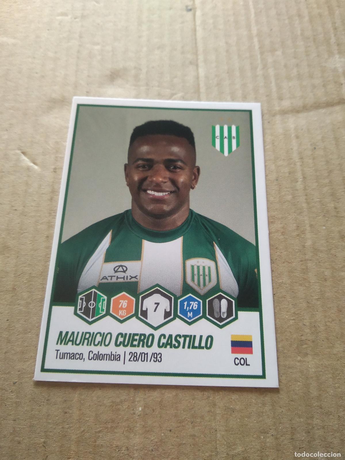 Cromos de F&uacute;tbol: 85 MAURICIO CUERO CASTILLO BANFIELD CROMO FUTBOL ARGENTINO PANINI LIGA ARGENTINA 2022