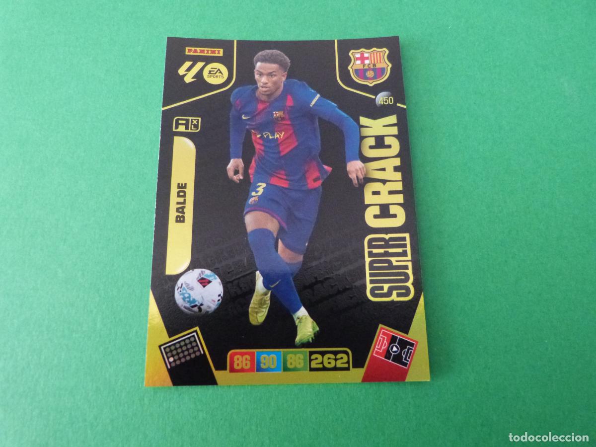 Cromos de F&uacute;tbol: TRADING CARD FUTBOL BALDE F.C. BARCELONA N&ordm; 450 LIGA ADRENALYN XL 2025-2026/25-26 PANINI