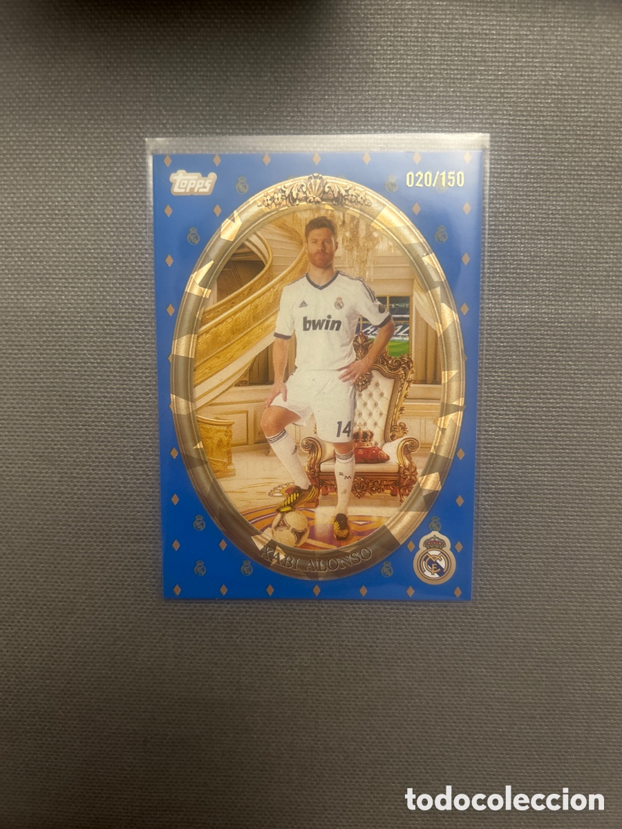 Cromos de F&uacute;tbol: Xabi Alonso 43 Real Madrid Parallel Paralela 150 Real Madrid Team Set 2025/26