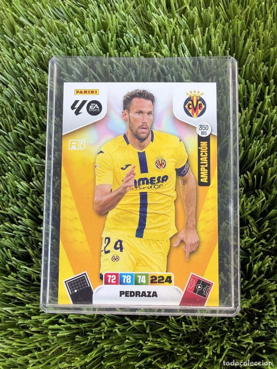 Cromos de F&uacute;tbol: N&ordm; 350BIS Pedraza Ampliaci&oacute;n Villarreal CF Adrenalyn XL 25 26
