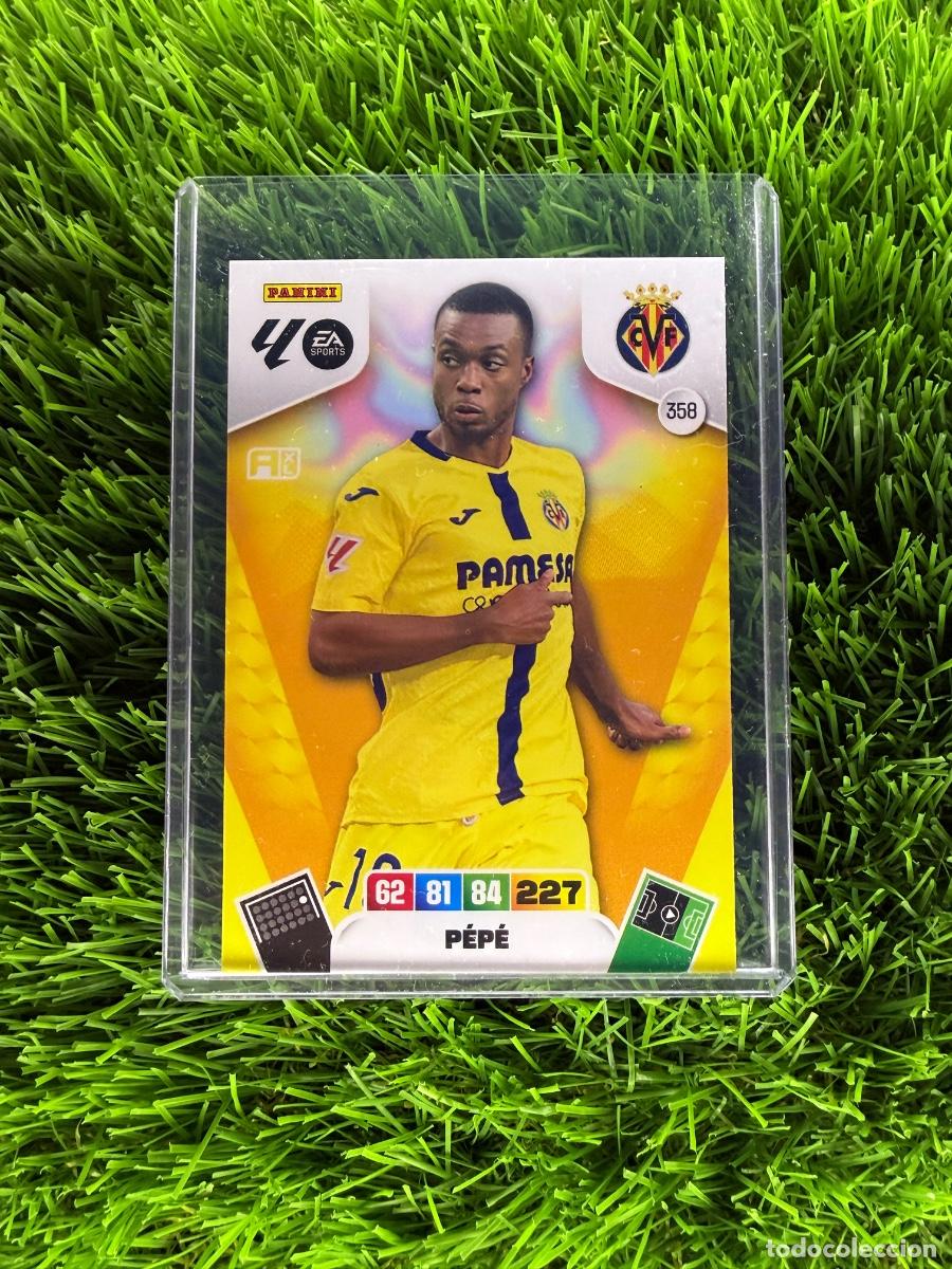 Cromos de F&uacute;tbol: N&ordm; 358 P&eacute;p&eacute; Villarreal CF Adrenalyn XL 25 26