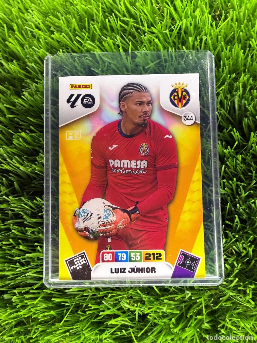 Cromos de F&uacute;tbol: N&ordm; 344 Luiz J&uacute;nior Villarreal CF Adrenalyn XL 25 26