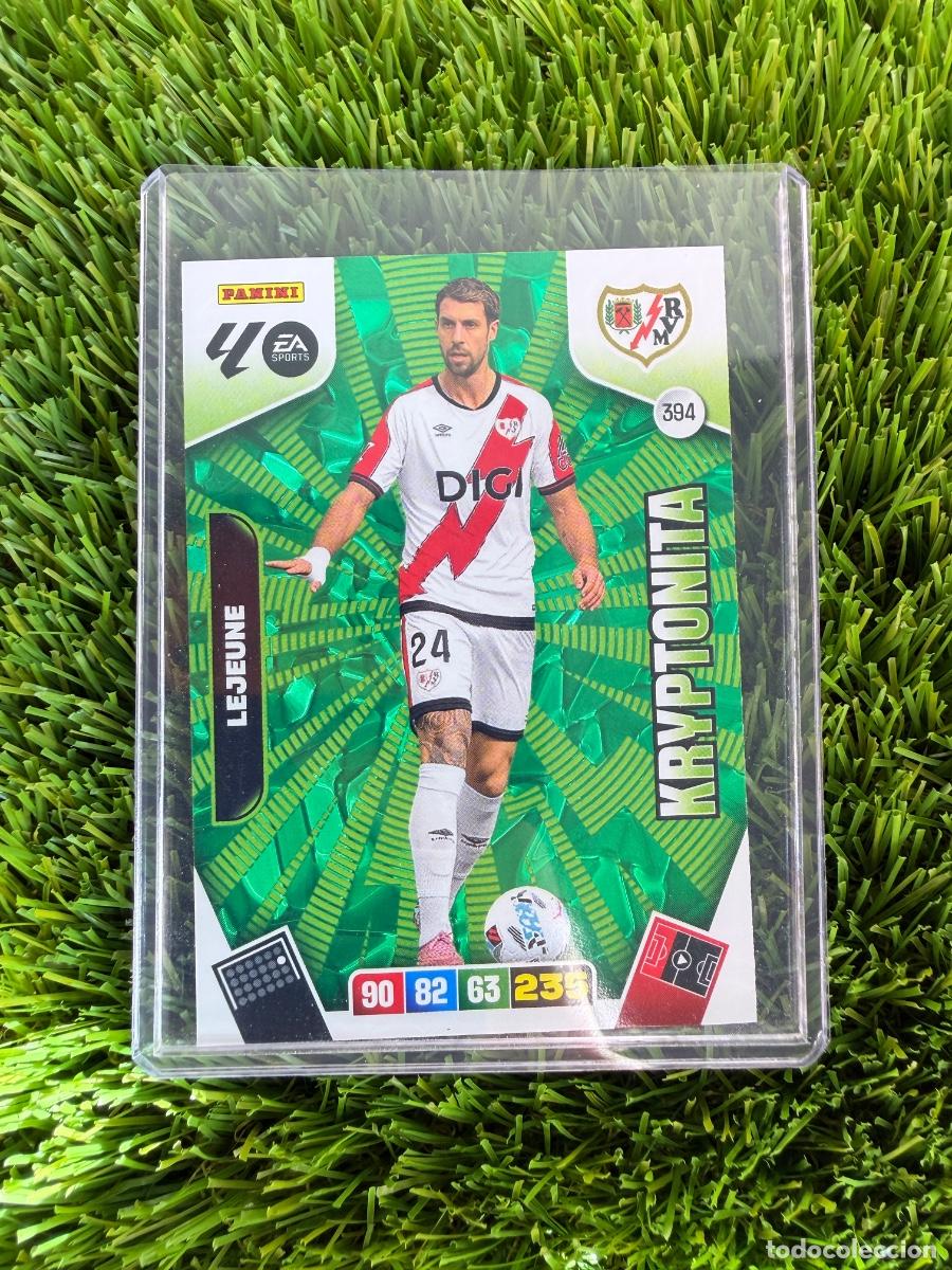 Cromos de F&uacute;tbol: N&ordm; 394 Lejeune Kryptonita Rayo Vallecano Adrenalyn XL 25 26