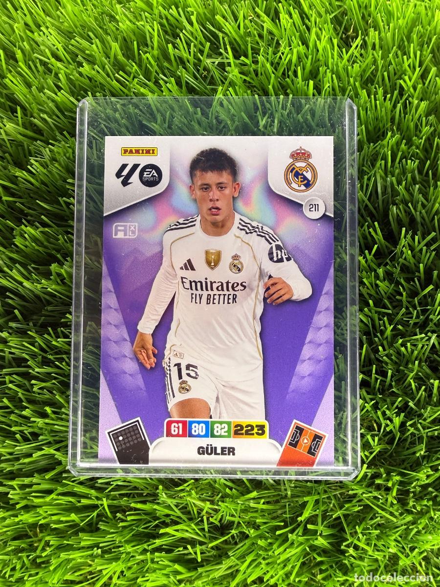 Cromos de F&uacute;tbol: N&ordm; 211 G&uuml;ler Real Madrid CF Adrenalyn XL 25 26