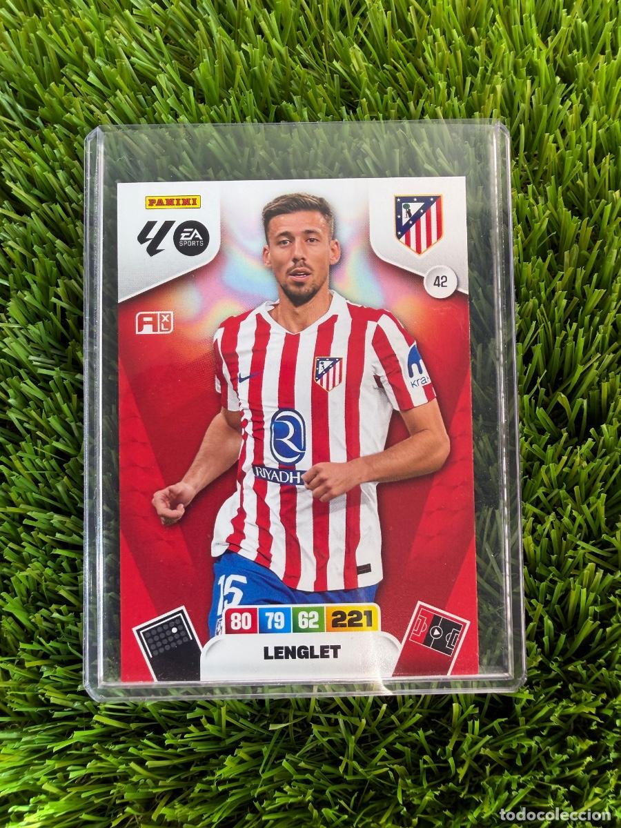 Cromos de F&uacute;tbol: N&ordm; 42 Lenglet Atl&eacute;tico de Madrid Adrenalyn XL 25 26