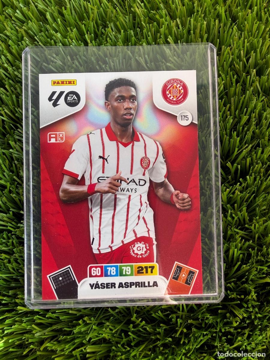 Cromos de F&uacute;tbol: N&ordm; 175 Y&aacute;ser Asprilla Girona FC Adrenalyn XL 25 26