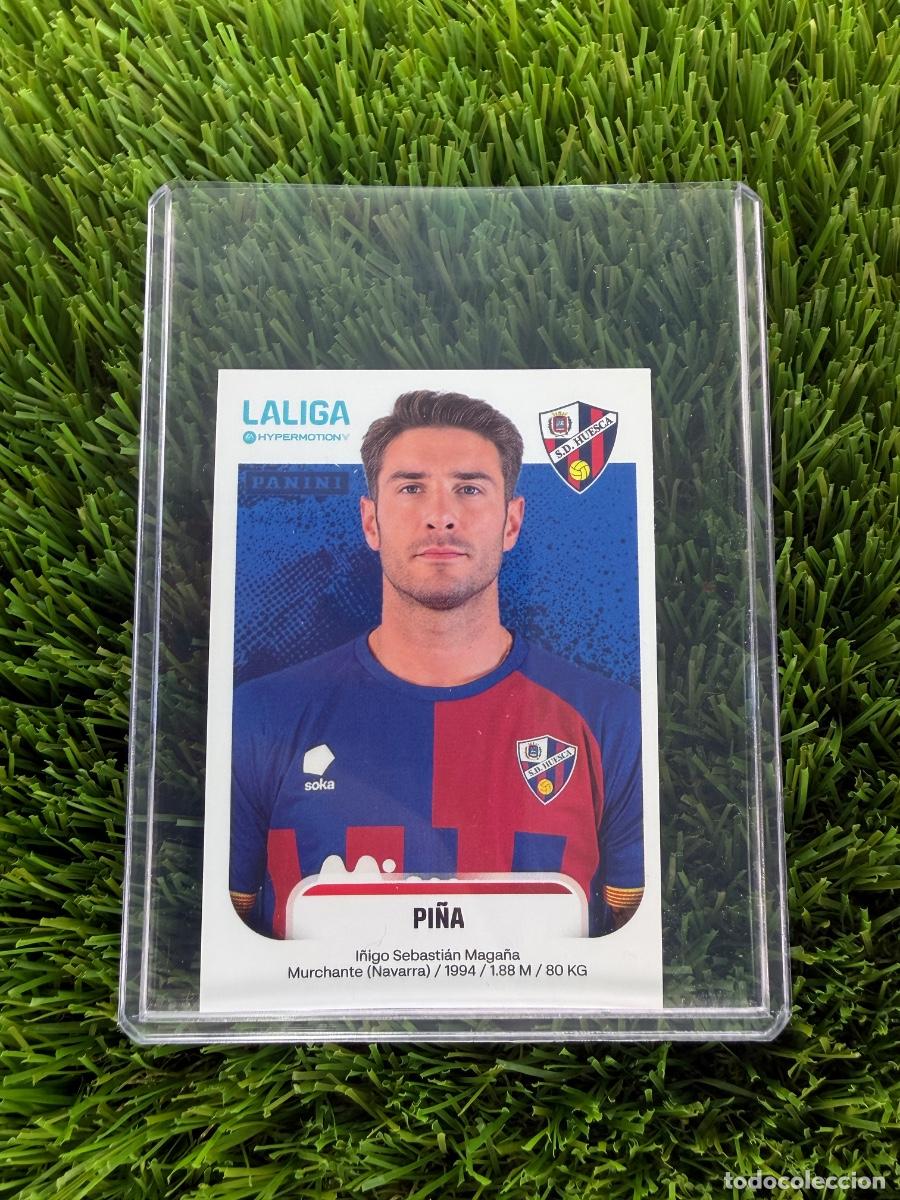 Cromos de F&uacute;tbol: N&ordm; 236 Pi&ntilde;a SD Huesca Liga Hypermotion 25 26