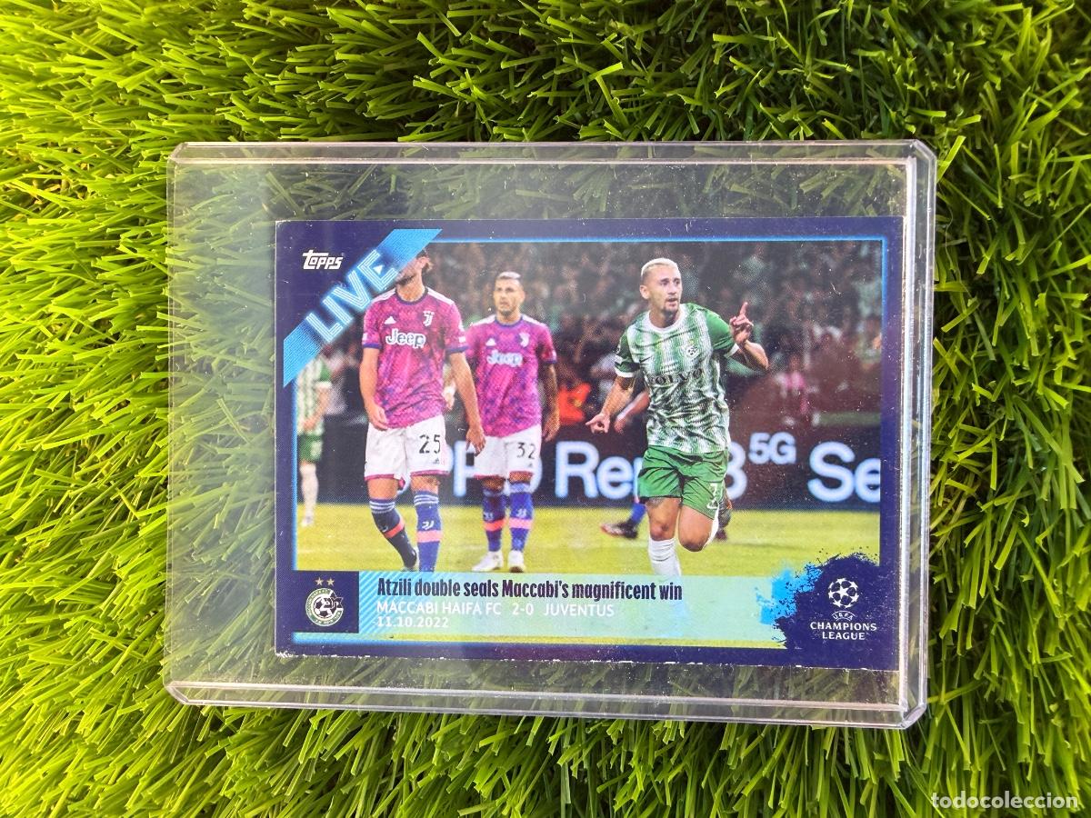 Cromos de F&uacute;tbol: N&ordm; L13 Atzili LIVE Maccabi Haifa UEFA Champions League Stickers 22 23