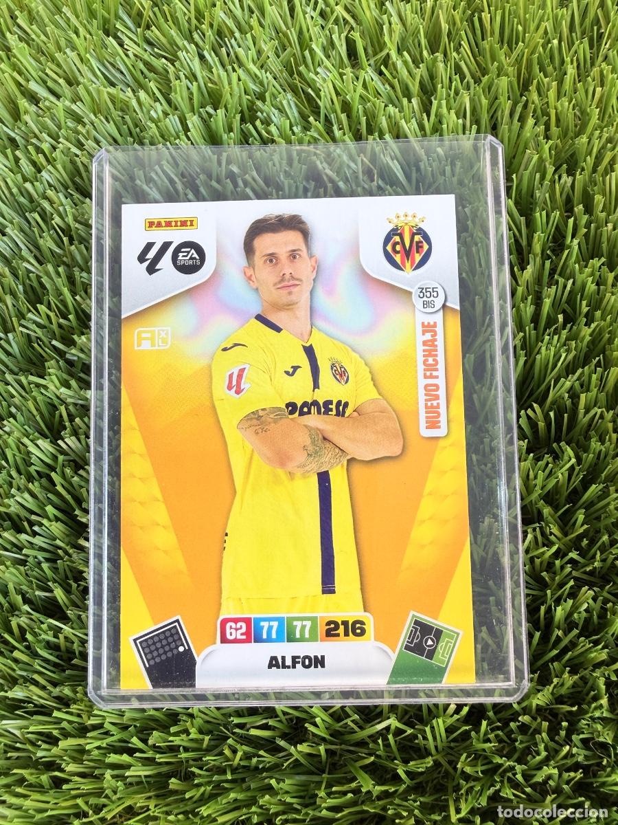 Cromos de F&uacute;tbol: N&ordm; 355BIS Alfon Nuevo Fichaje Villarreal CF Adrenalyn XL 25 26