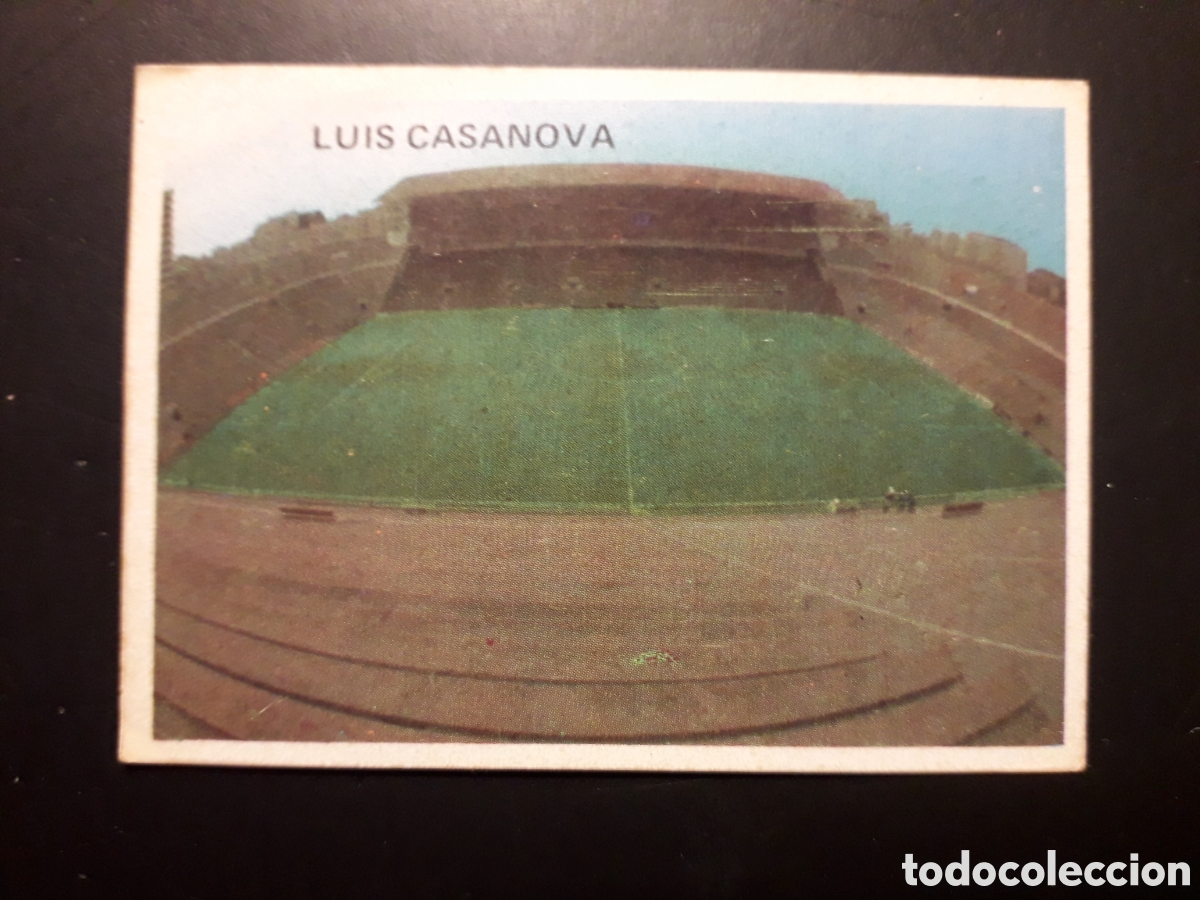 Cromos de F&uacute;tbol: ESTADIO LUIS CASANOVA (MESTALLA), VALENCIA CF ED MAGA 1975 1976 N&deg; 226 SIN PEGAR, PEDIDO M&Iacute;NIMO 3&euro;.