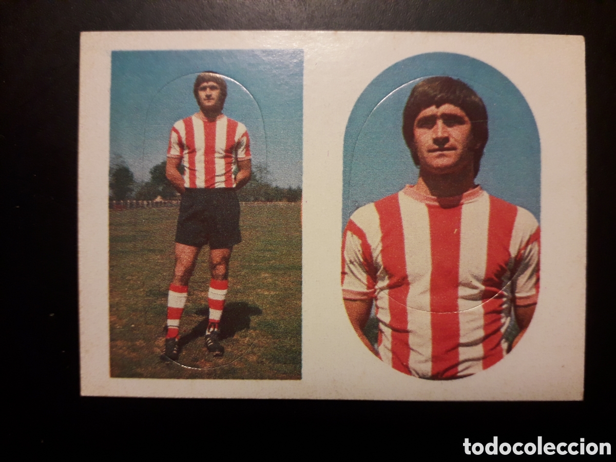 Cromos de F&uacute;tbol: ASTRAIN, ATHLETIC DE BILBAO ED MAGA 1975 1976 N&deg; 106 Y 117 SIN PEGAR, PEDIDO M&Iacute;NIMO 3&euro;