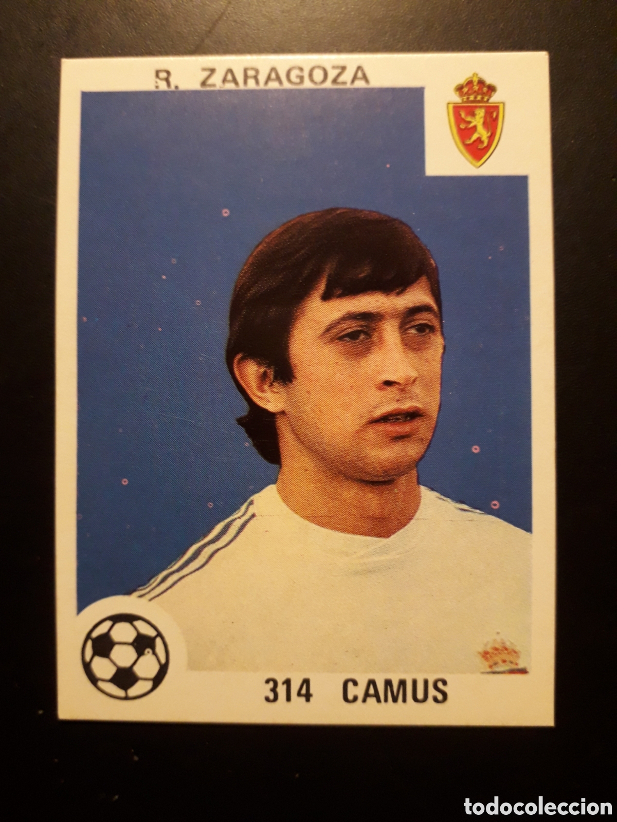 Cromos de F&uacute;tbol: CAMUS, ZARAGOZA N&deg; 314 SIN PEGAR ED MAGA 1978-1979 78-79 PEDIDO M&Iacute;NIMO 3&euro;