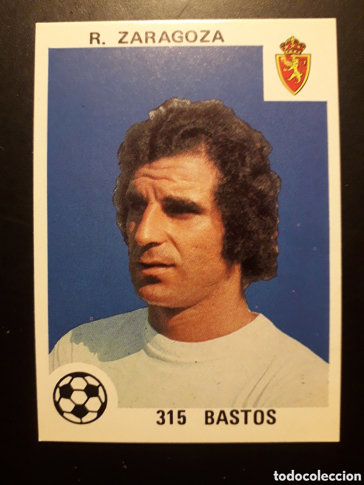 Cromos de F&uacute;tbol: BASTOS, ZARAGOZA N&deg; 315 SIN PEGAR ED MAGA 1978-1979 78-79 PEDIDO M&Iacute;NIMO 3&euro;