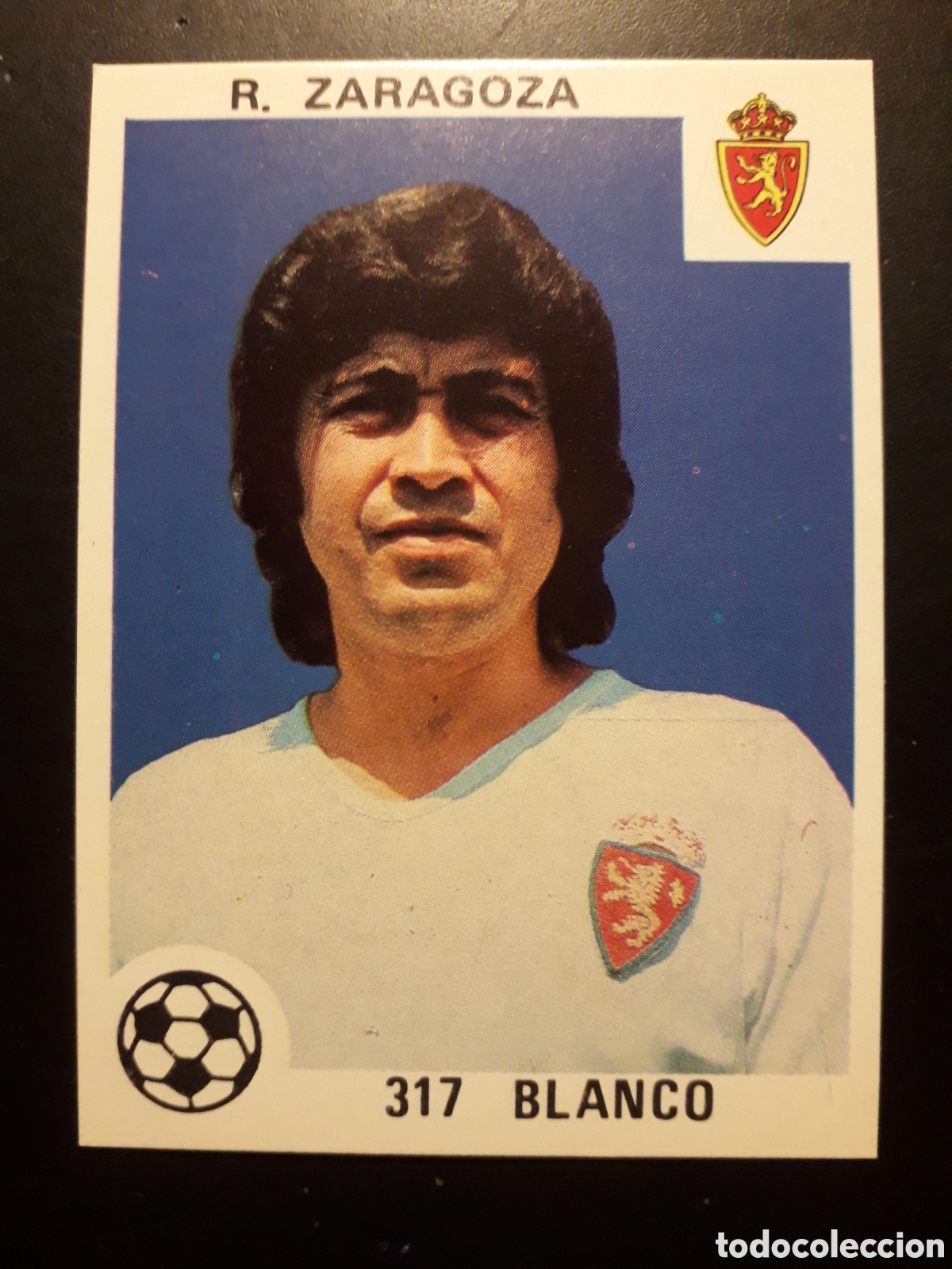 Cromos de F&uacute;tbol: BLANCO, ZARAGOZA N&deg; 317 SIN PEGAR ED MAGA 1978-1979 78-79 PEDIDO M&Iacute;NIMO 3&euro;