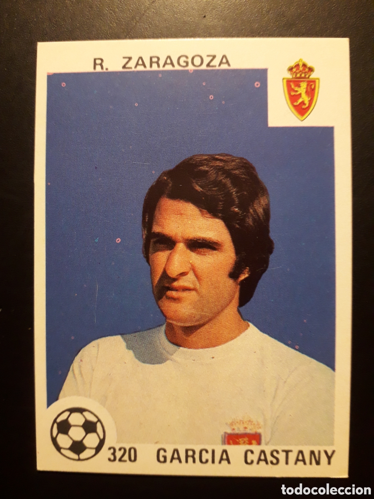 Cromos de F&uacute;tbol: GARC&Iacute;A CASTANY, ZARAGOZA N&deg; 320 SIN PEGAR ED MAGA 1978-1979 78-79 PEDIDO M&Iacute;NIMO 3&euro;