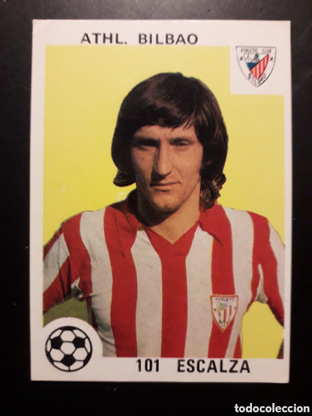 Cromos de F&uacute;tbol: ESCALZA ATHLETIC DE BILBAO N&deg; 101 SIN PEGAR ED MAGA 1978-1979 78-79 PEDIDO M&Iacute;NIMO 3&euro;