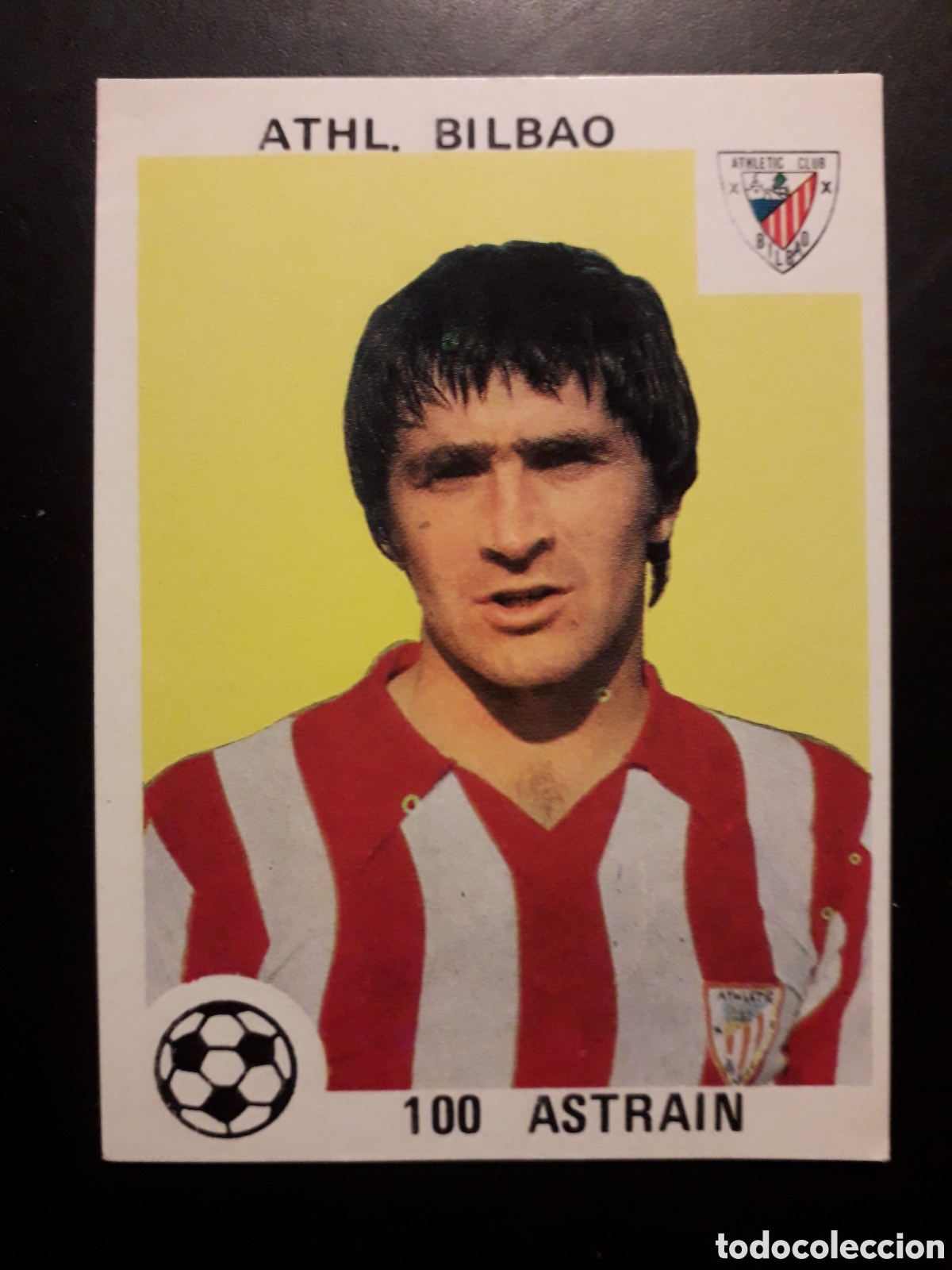 Cromos de F&uacute;tbol: ASTRAIN ATHLETIC DE BILBAO N&deg; 100 SIN PEGAR ED MAGA 1978-1979 78-79 PEDIDO M&Iacute;NIMO 3&euro;