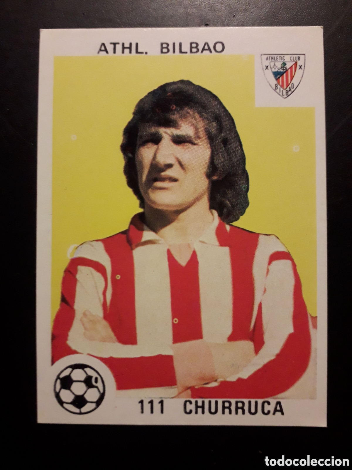 Cromos de F&uacute;tbol: CHURRUCA ATHLETIC DE BILBAO N&deg; 111 SIN PEGAR ED MAGA 1978-1979 78-79 PEDIDO M&Iacute;NIMO 3&euro;