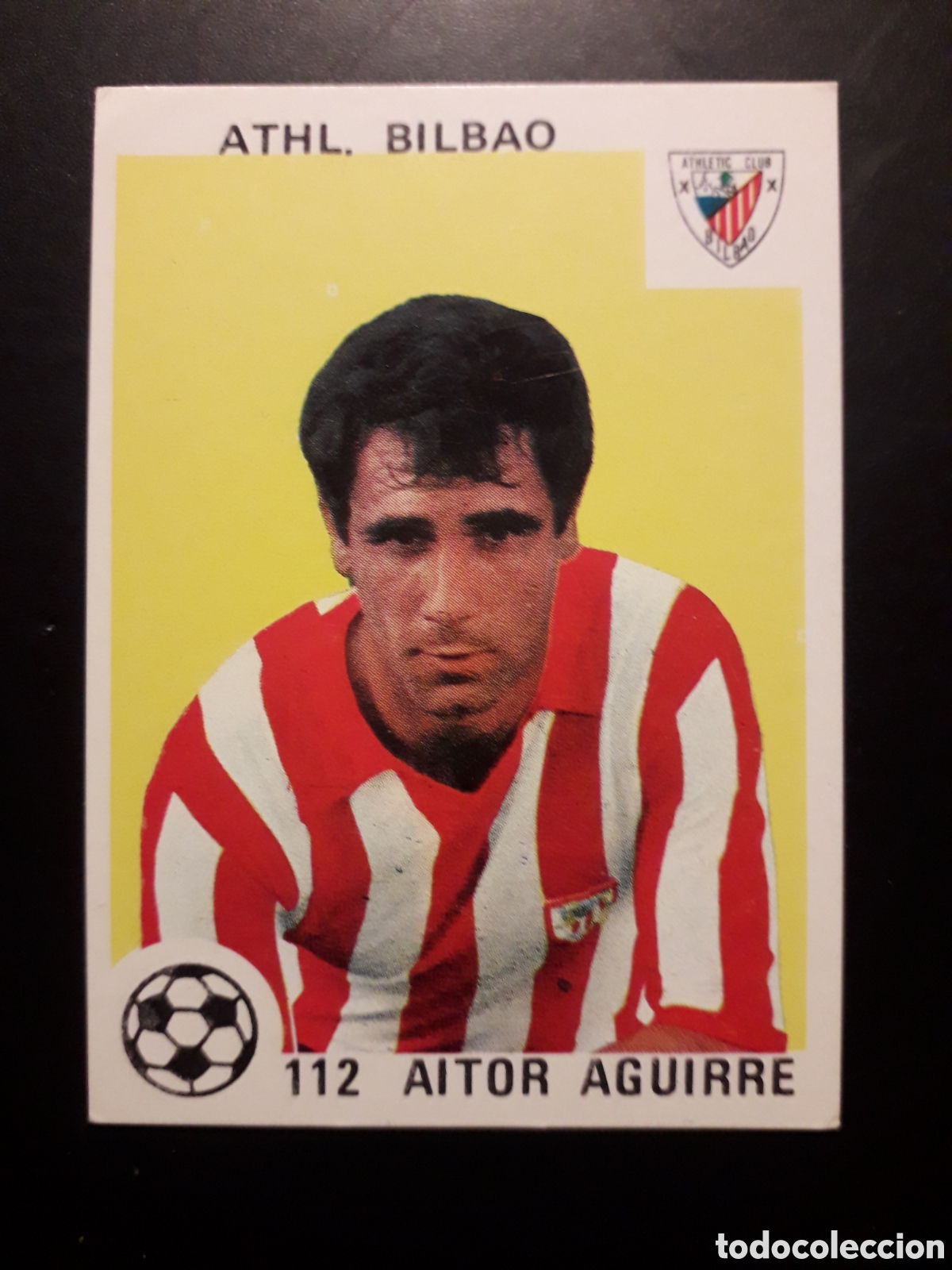 Cromos de F&uacute;tbol: AITOR AGUIRRE ATHLETIC DE BILBAO N&deg; 112 SIN PEGAR ED MAGA 1978-1979 78-79 PEDIDO M&Iacute;NIMO 3&euro;
