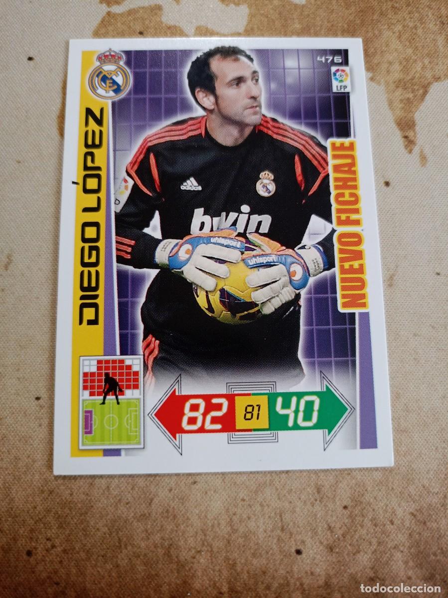 Cromos de F&uacute;tbol: Nuevo Fichaje 476 DIEGO L&Oacute;PEZ Adrenalyn 2012-13