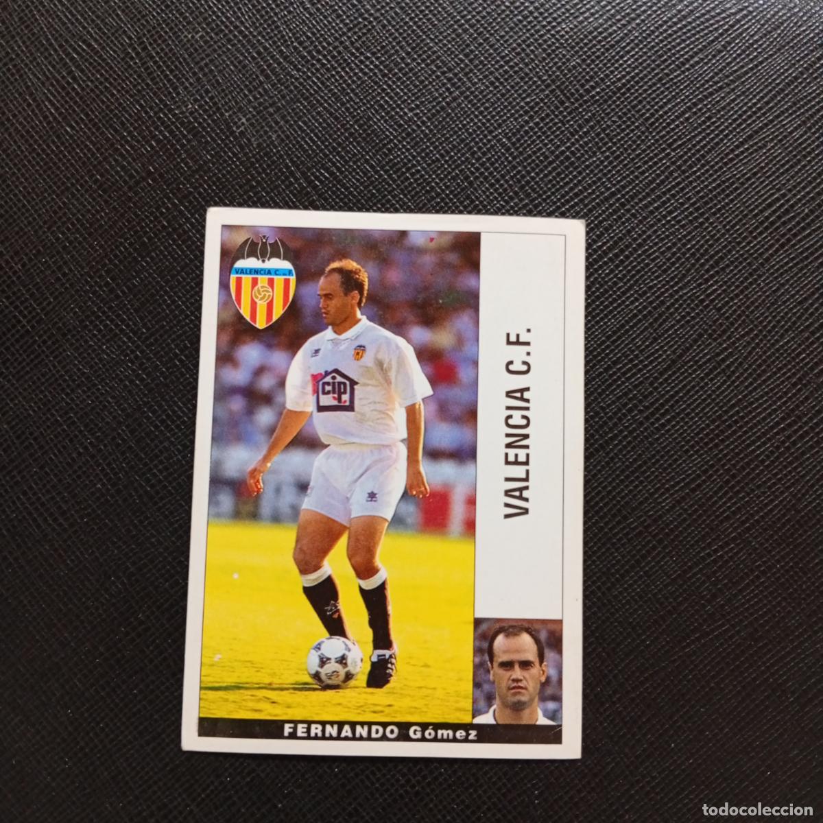 Cromos de F&uacute;tbol: FERNANDO VALENCIA PANINI 1995 1996 CROMO FUTBOL 95 96 LIGA - SIN PEGAR - A168 PG406