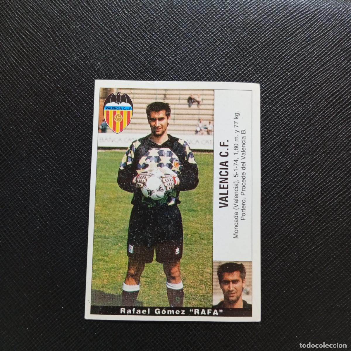 Cromos de F&uacute;tbol: RAFA VALENCIA PANINI 1995 1996 CROMO FUTBOL 95 96 LIGA - SIN PEGAR - A168 PG415