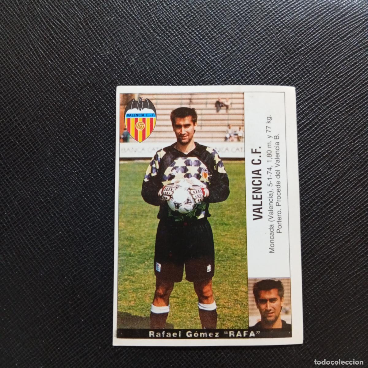 Cromos de F&uacute;tbol: RAFA VALENCIA PANINI 1995 1996 CROMO FUTBOL 95 96 LIGA - SIN PEGAR - A168 PG415 B