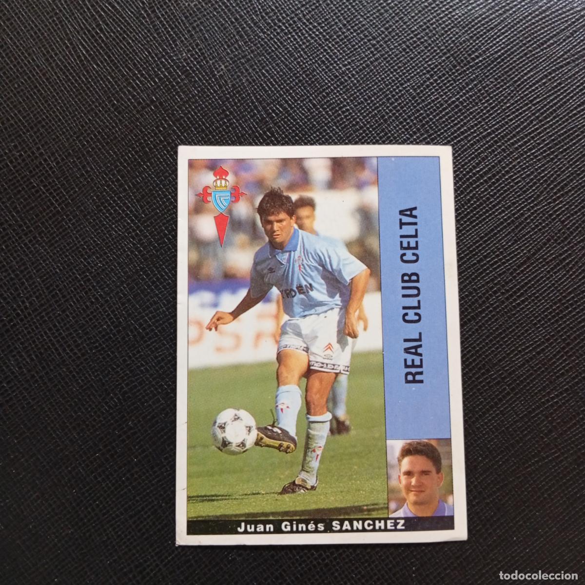 Cromos de F&uacute;tbol: SANCHEZ CELTA PANINI 1995 1996 CROMO FUTBOL 95 96 LIGA - SIN PEGAR - A168 PG406
