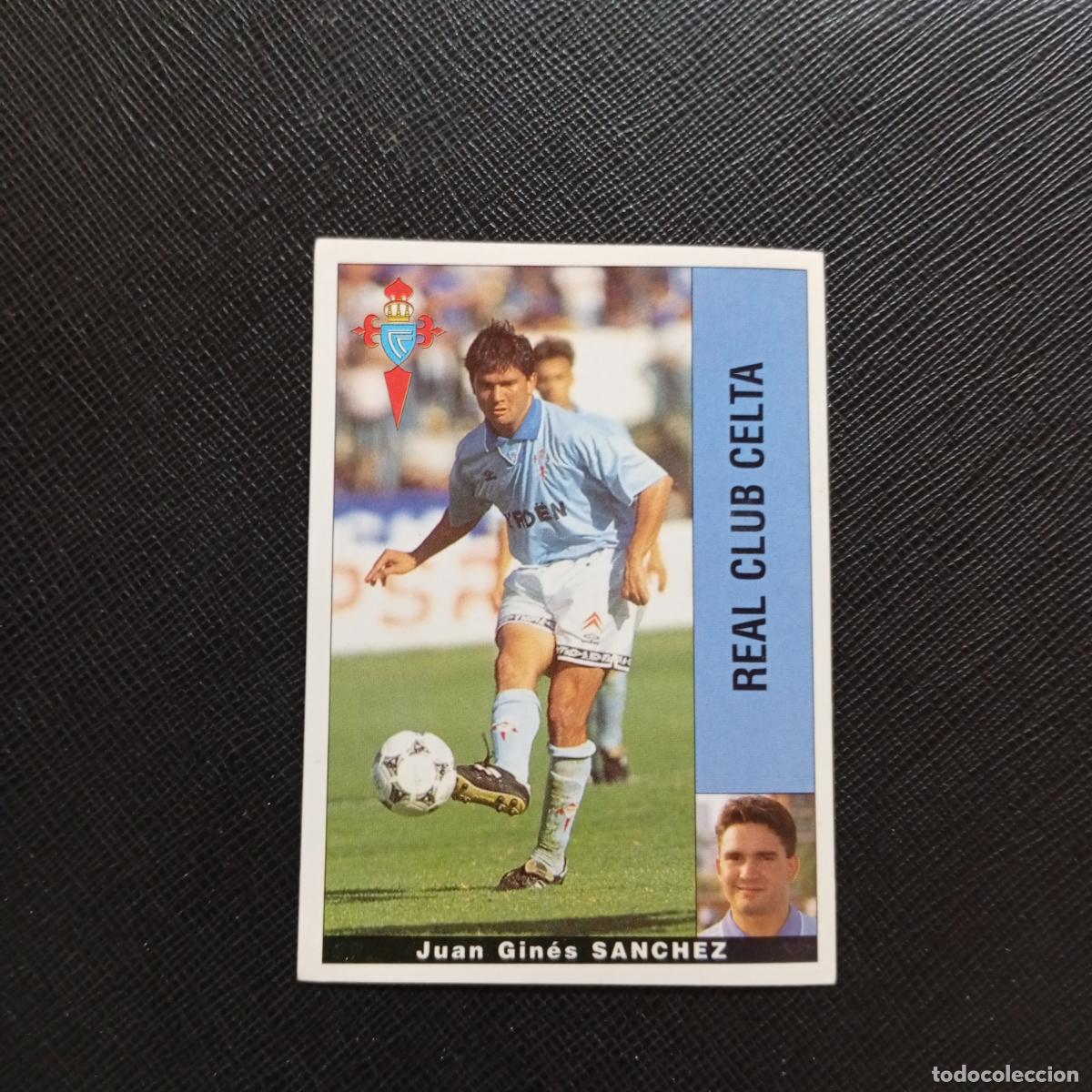 Cromos de F&uacute;tbol: SANCHEZ CELTA PANINI 1995 1996 CROMO FUTBOL 95 96 LIGA - SIN PEGAR - A168 PG460