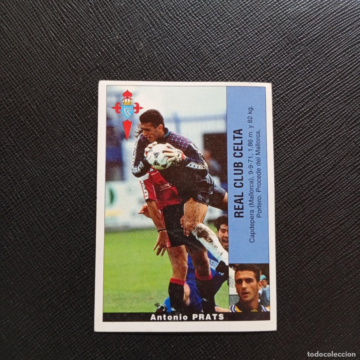 Cromos de F&uacute;tbol: PRATS CELTA PANINI 1995 1996 CROMO FUTBOL 95 96 LIGA - SIN PEGAR - A168 PG469