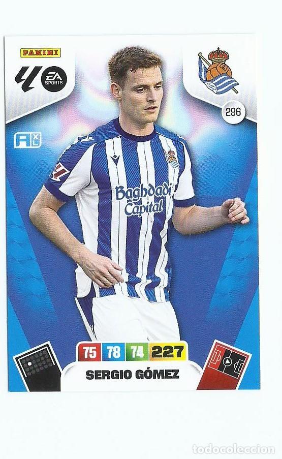 Cartes &agrave; collectionner de Football: ADRENALYN 2025/2026 296 GOMEZ REAL SOCIEDAD , NUEVO PERFECTO