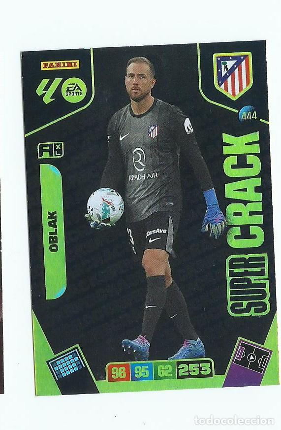 Fu&szlig;ball-Sticker: ADRENALYN 2025/2026 444 OBLAK AT.MADRID &rdquo;&rdquo;SUPER CRACKS&rdquo;&rdquo;&rdquo;, NUEVO PERFECTO