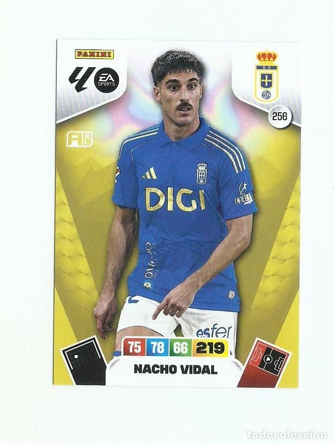 Cromos de F&uacute;tbol: ADRENALYN 2025/2026 256 VIDAL OVIEDO , NUEVO PERFETCO