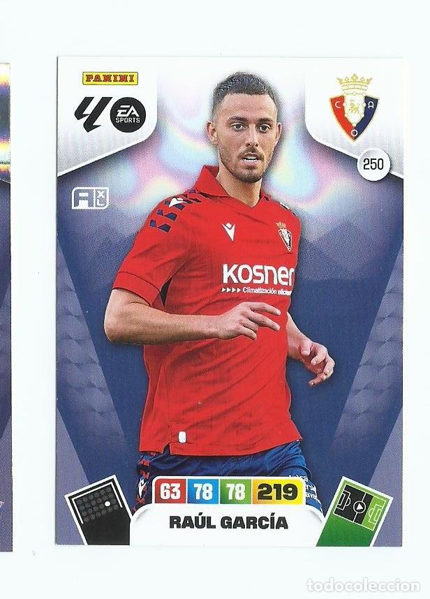 Cromos de F&uacute;tbol: ADRENALYN 2025/2026 250 RAUL OSASUNA NUEVO PERFECTO