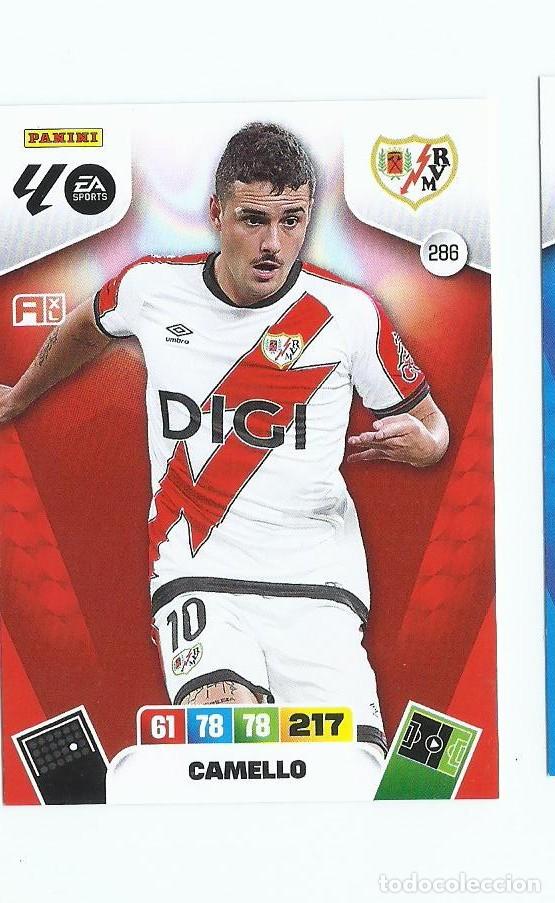 Cromos de F&uacute;tbol: ADRENALYN 2025/2026 286 CAMELLO RAYO , NUEVO PERFECTO