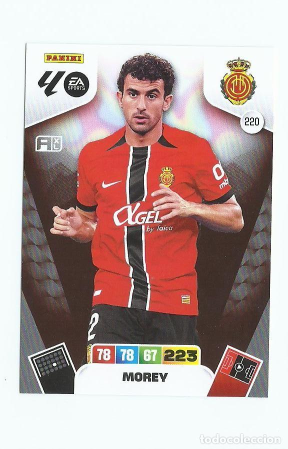 Cromos de F&uacute;tbol: ADRENALYN 2025/2026 220 MOREY MALLORCA NUEVO PERFECTO