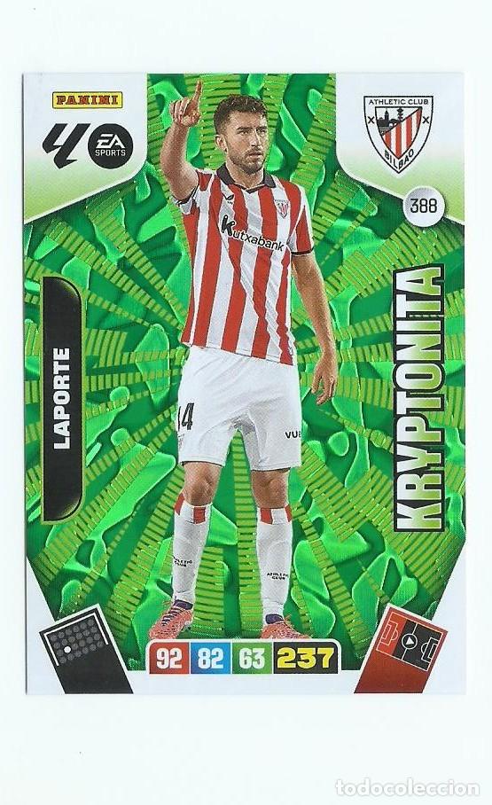 Cromos de F&uacute;tbol: ADRENALYN 2025/2026 388 LAPORTE BILBAO &rdquo;&rdquo;&rdquo;KRYPTONITA&rdquo;&rdquo;&rdquo; , NUEVO PERFECTO
