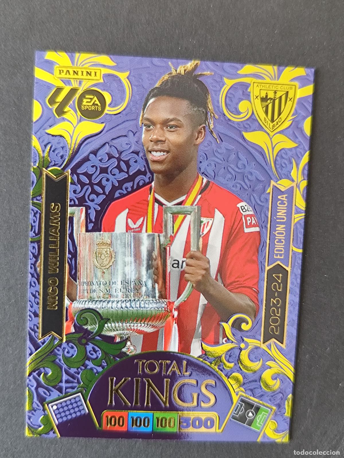 Cromos de F&uacute;tbol: NICO WILLIAMS 2023-24 DREAM BOX EDICI&Oacute;N &Uacute;NICA ATHLETIC BILBAO ADRENALYN 2025 2026 25 26