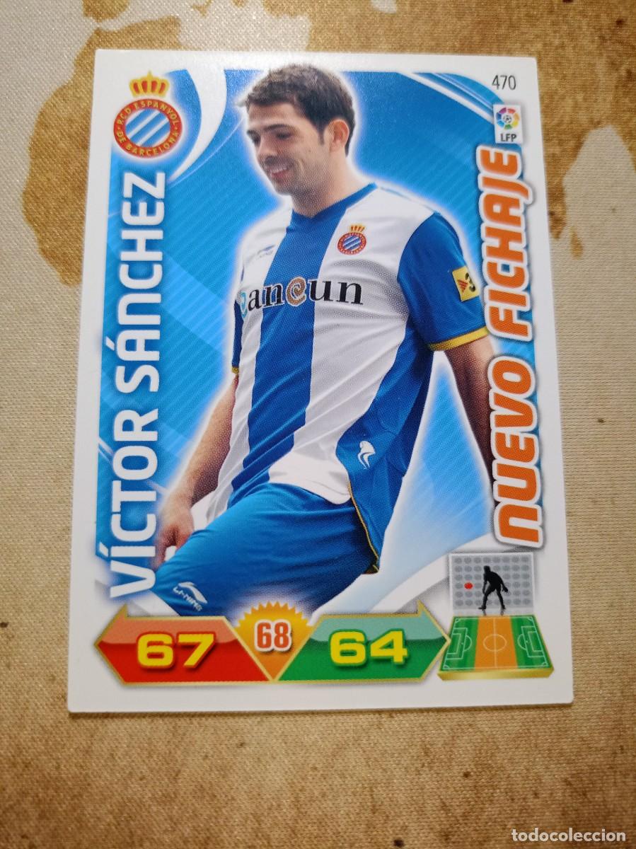 Cromos de F&uacute;tbol: Nuevo Fichaje 470 V&Iacute;CTOR S&Aacute;NCHEZ Adrenalyn 2011-12