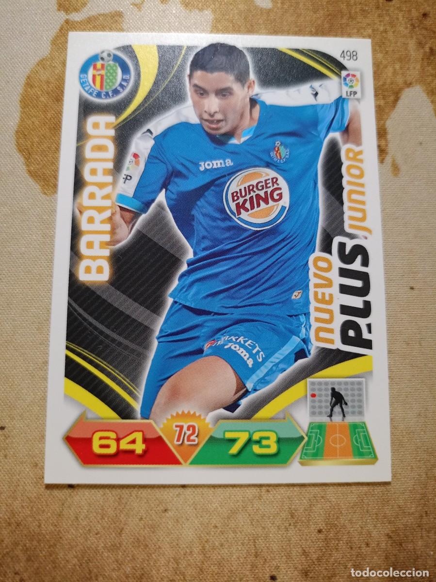 Cromos de F&uacute;tbol: Plus Defensa 498 BARRADA Adrenalyn 2011-12