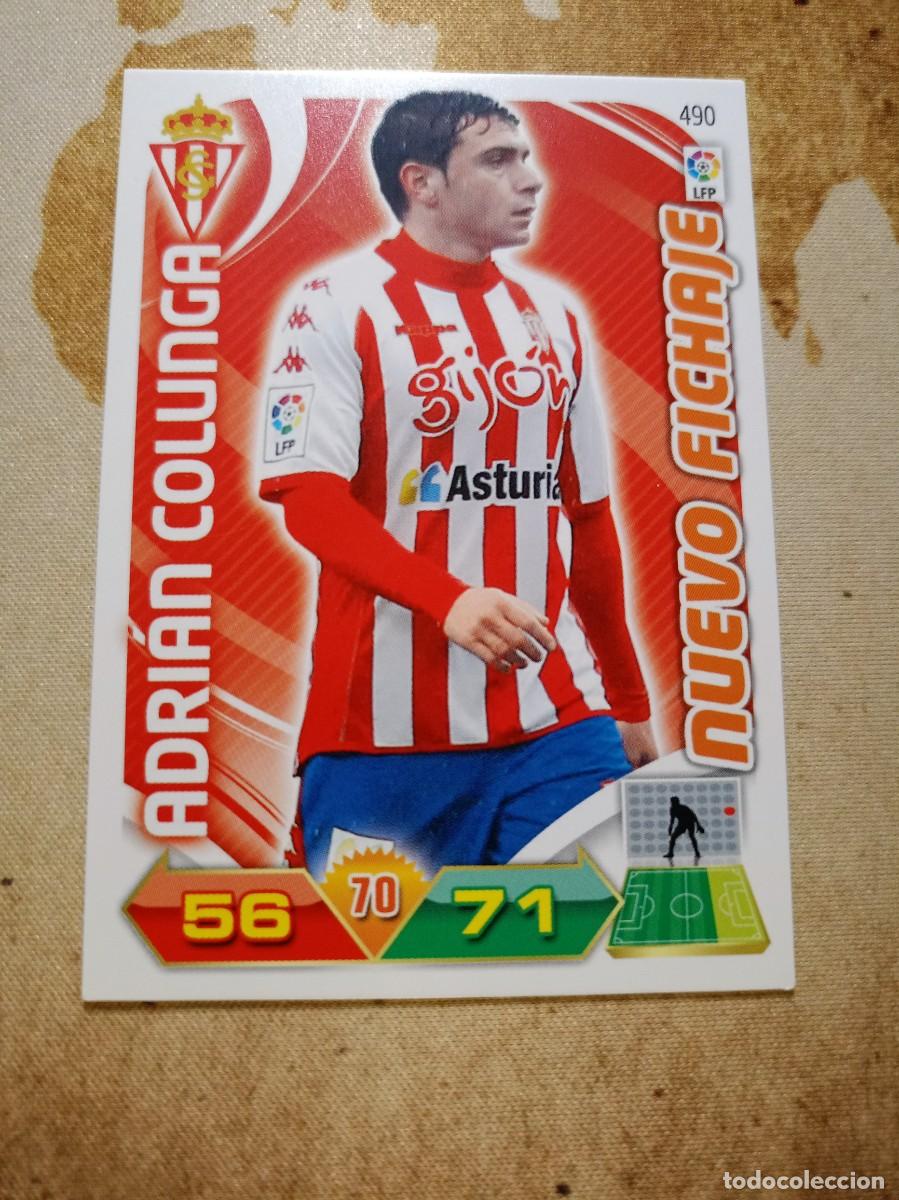Cromos de F&uacute;tbol: Nuevo Fichaje 490 ADRI&Aacute;N COLUNGA Adrenalyn 2011-12
