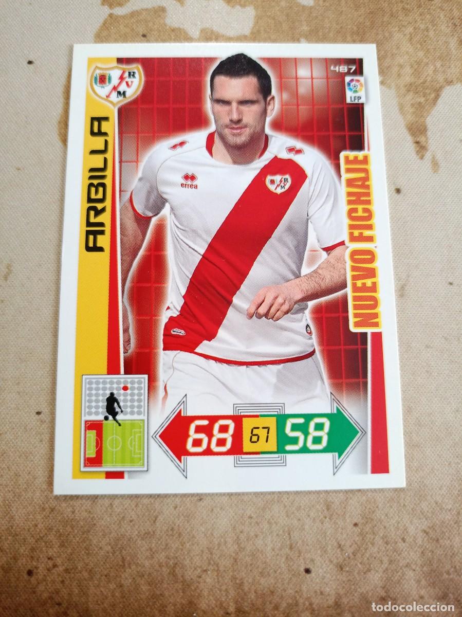Cromos de F&uacute;tbol: Nuevo Fichaje 487 ARBILLA Adrenalyn 2012-13
