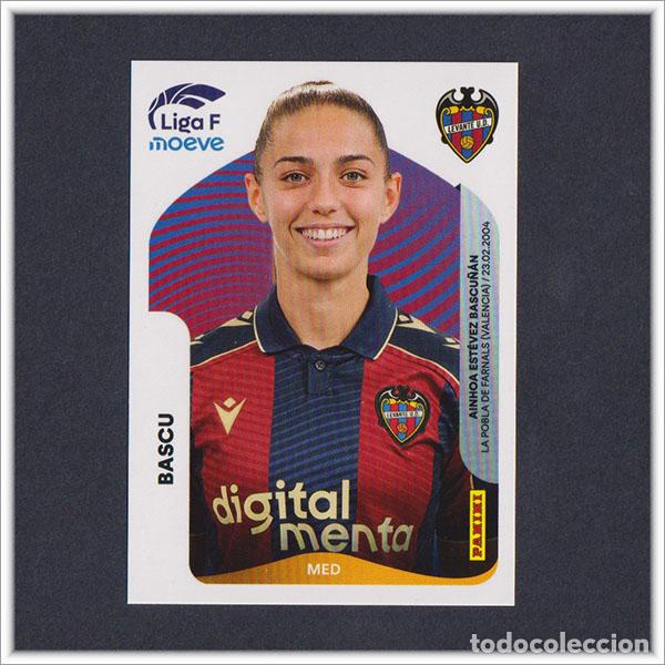 Cromos de F&uacute;tbol: LIGA FEMENINA F MOEVE 2025 2026 25 26 PANINI AINHOA ESTEVEZ BASCU 235B 235 B LEVANTE COLECCI&Oacute;N ALBUM